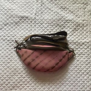 Anthropologie Tie Dye Belt/Crossbody Bag